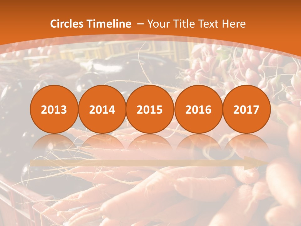 Carrots Supply Market PowerPoint Template