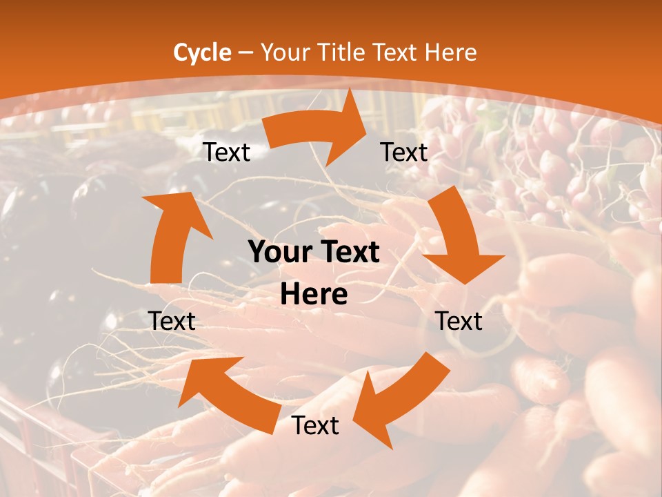 Carrots Supply Market PowerPoint Template
