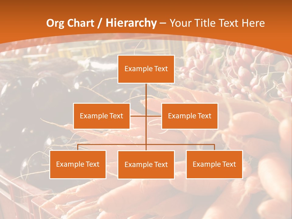 Carrots Supply Market PowerPoint Template