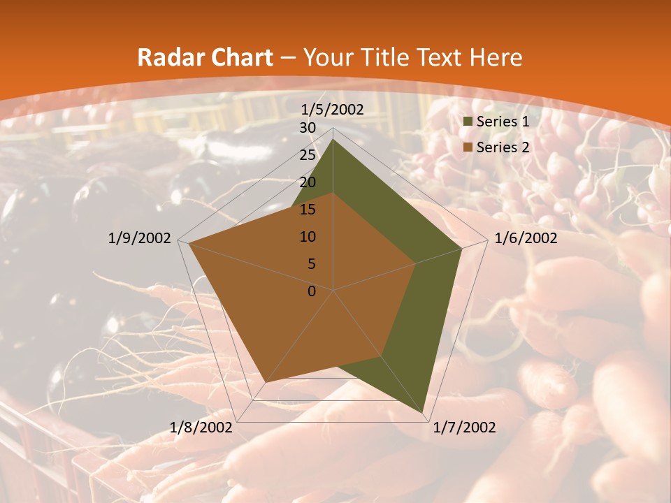 Carrots Supply Market PowerPoint Template