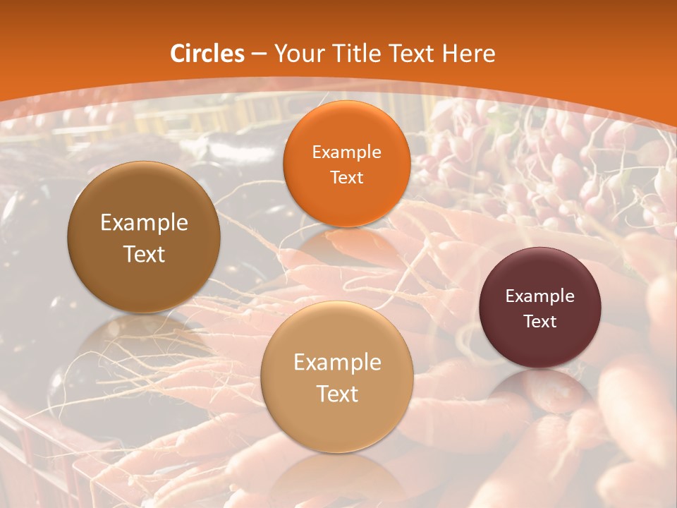 Carrots Supply Market PowerPoint Template
