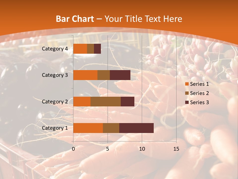 Carrots Supply Market PowerPoint Template