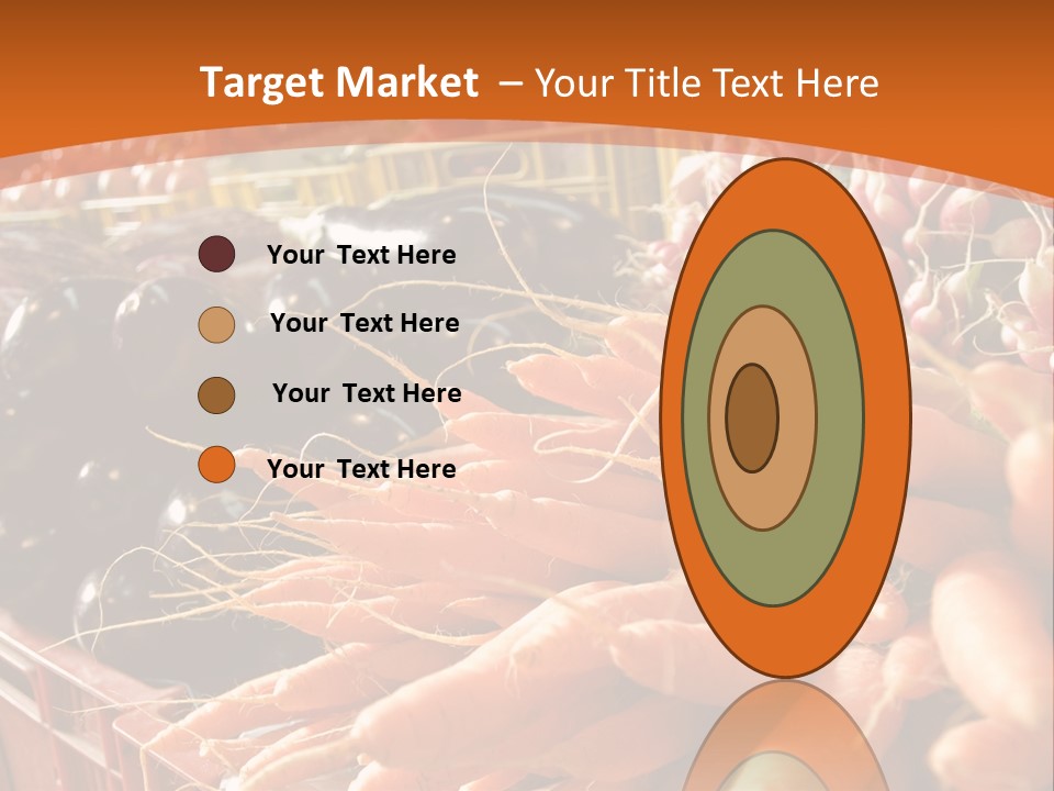 Carrots Supply Market PowerPoint Template
