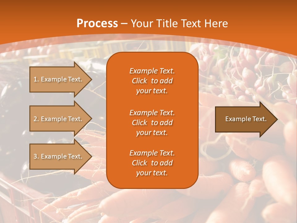 Carrots Supply Market PowerPoint Template