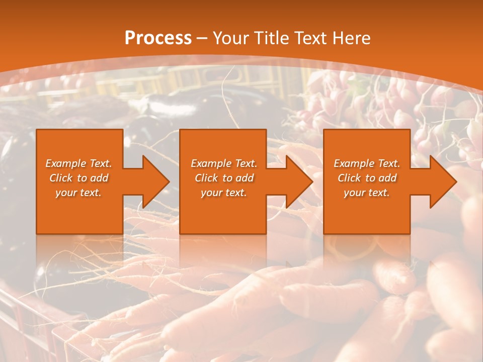 Carrots Supply Market PowerPoint Template