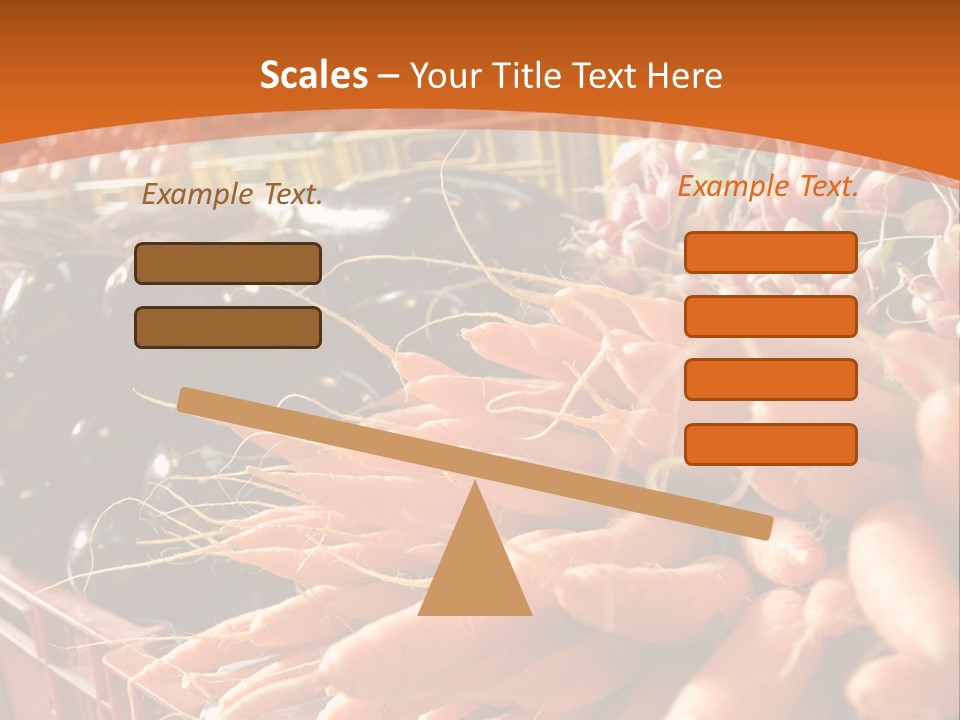 Carrots Supply Market PowerPoint Template