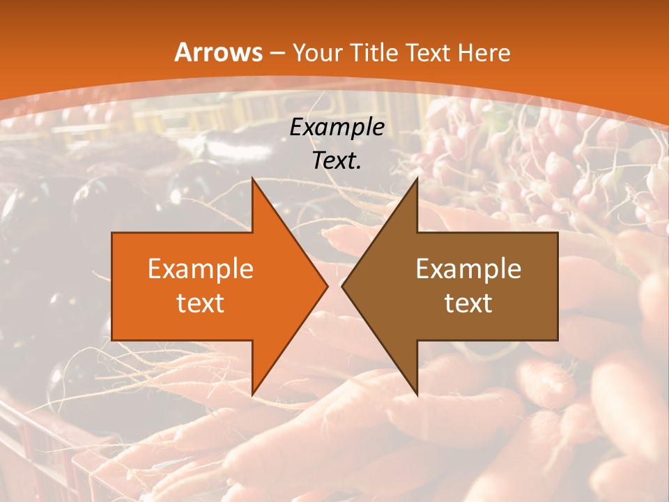 Carrots Supply Market PowerPoint Template