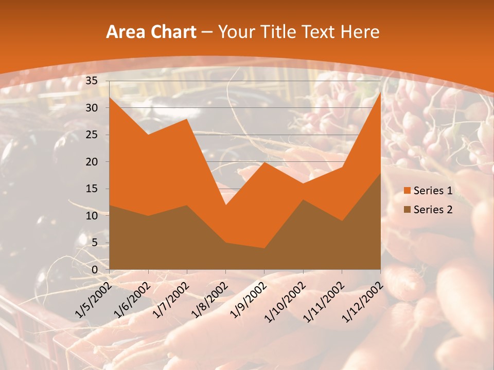 Carrots Supply Market PowerPoint Template
