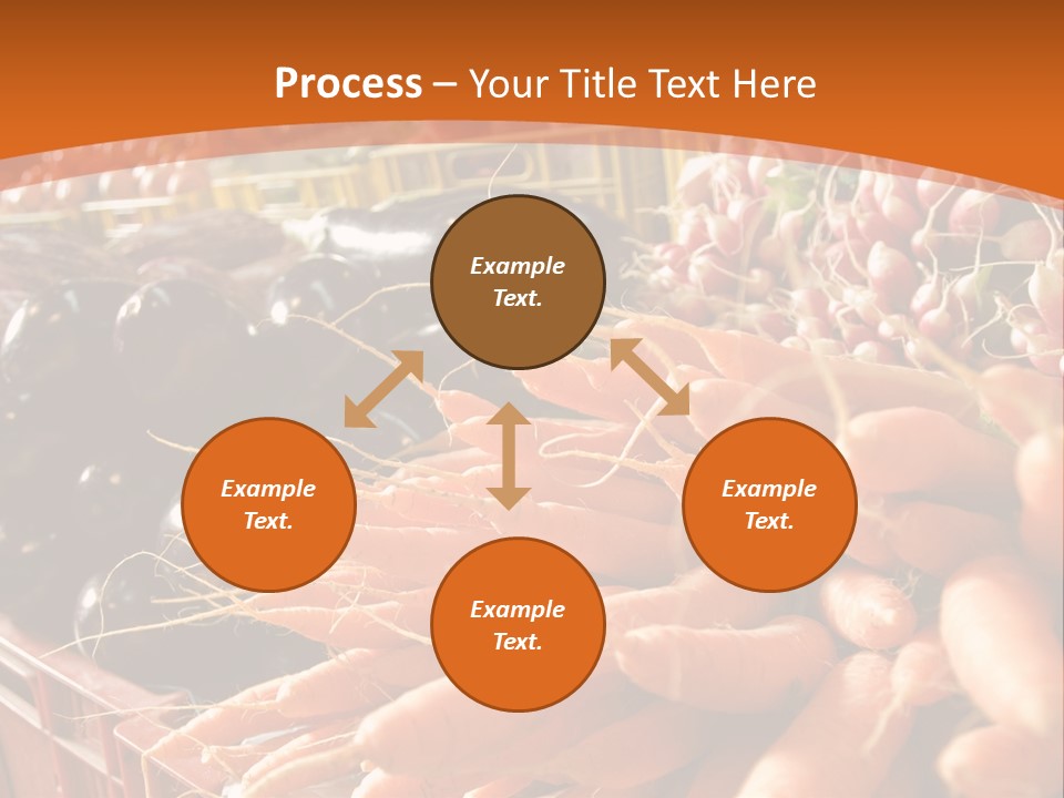 Carrots Supply Market PowerPoint Template