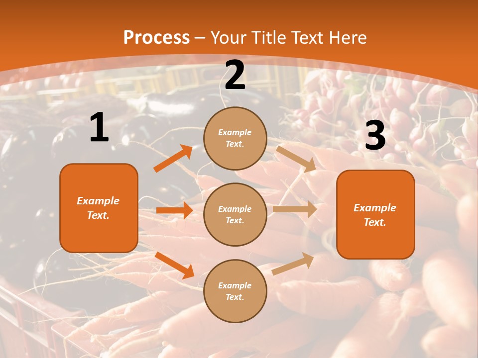Carrots Supply Market PowerPoint Template