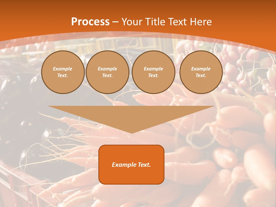 Carrots Supply Market PowerPoint Template