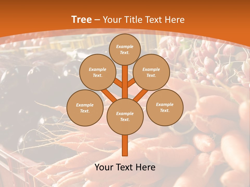 Carrots Supply Market PowerPoint Template