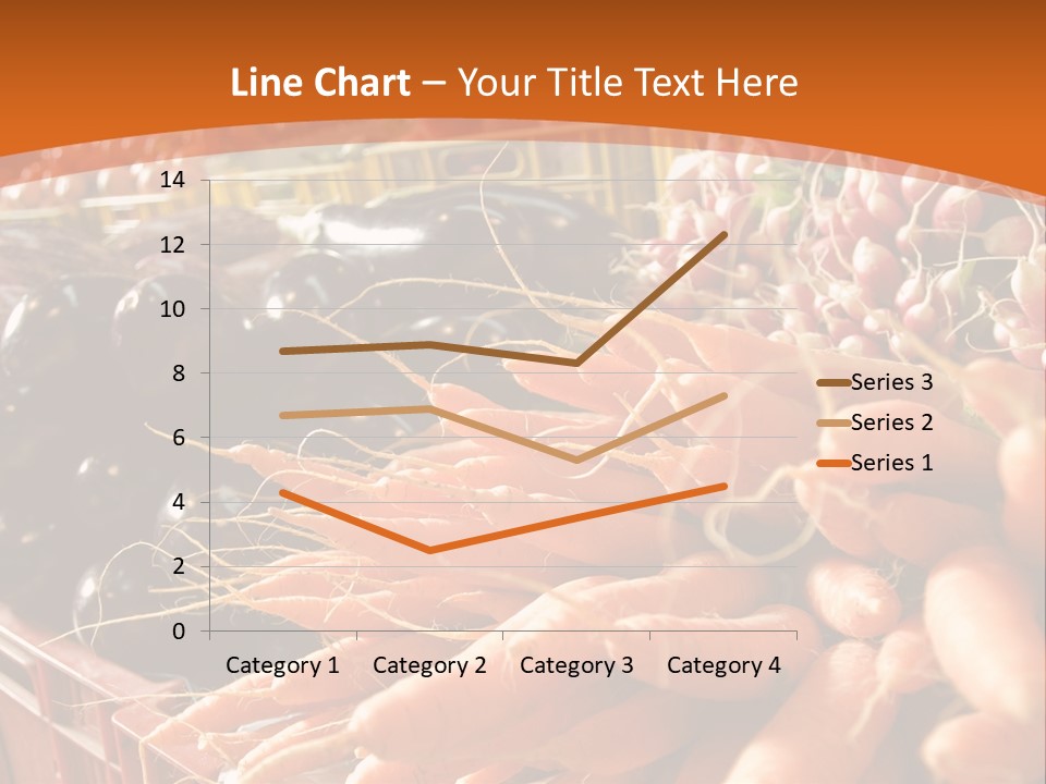Carrots Supply Market PowerPoint Template