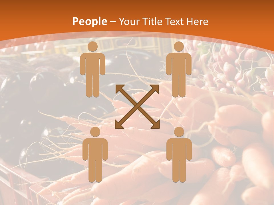 Carrots Supply Market PowerPoint Template