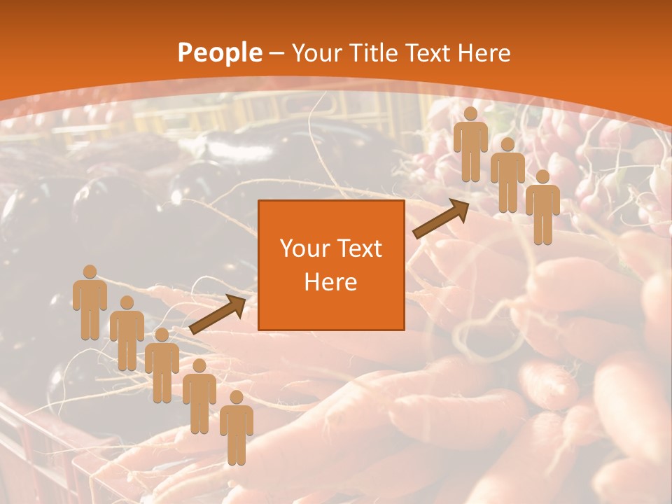 Carrots Supply Market PowerPoint Template