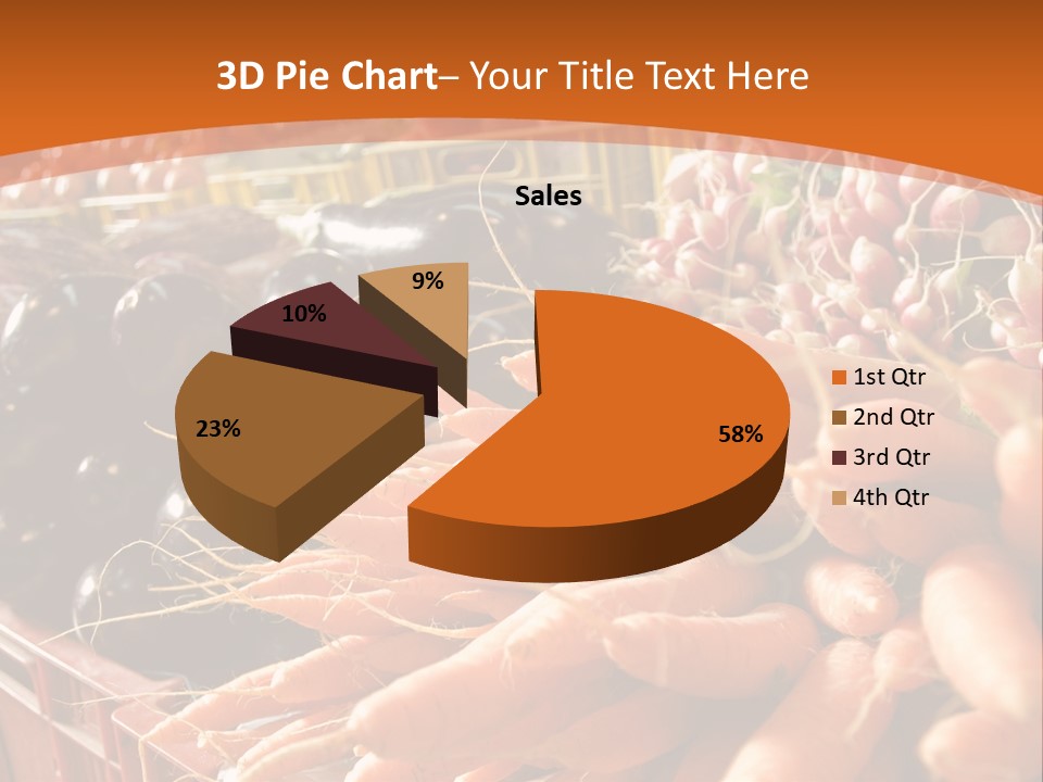 Carrots Supply Market PowerPoint Template