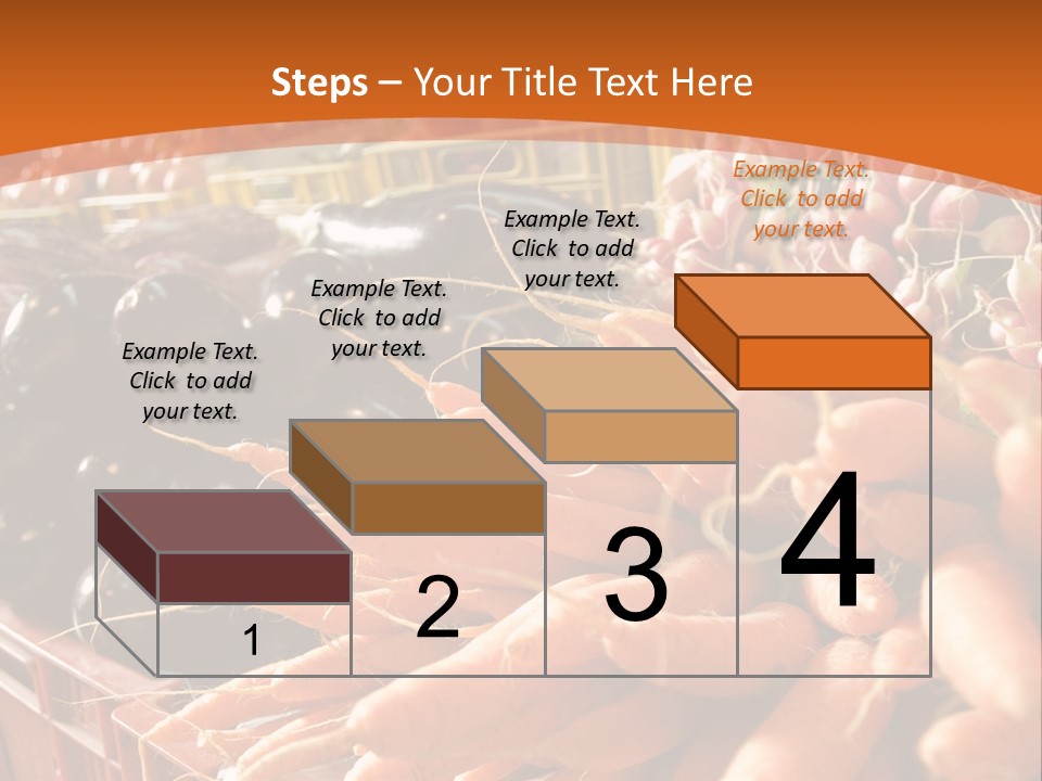 Carrots Supply Market PowerPoint Template