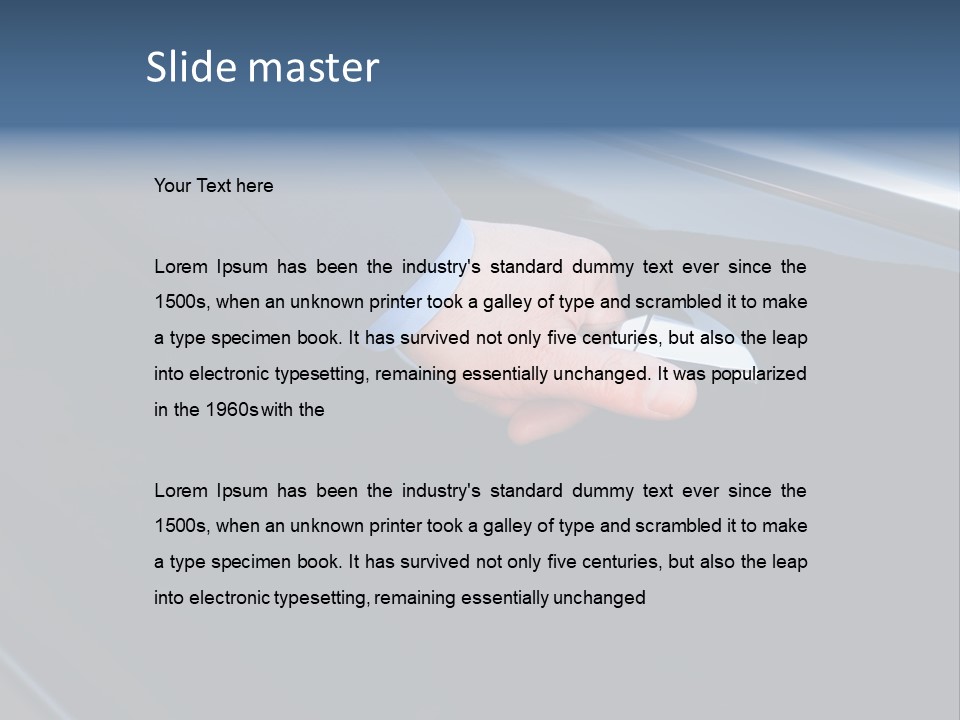 Customer Open Buying PowerPoint Template