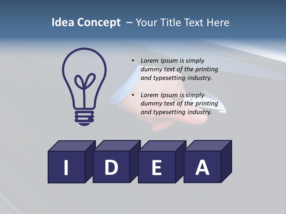 Customer Open Buying PowerPoint Template