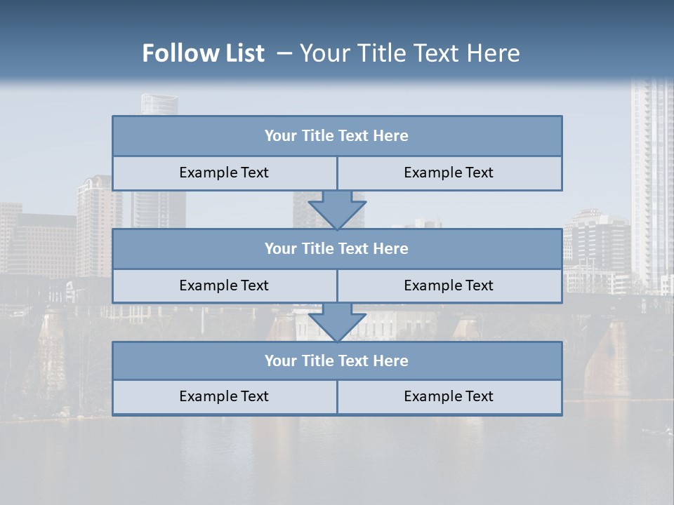 Sxsw Festival Colorado River PowerPoint Template