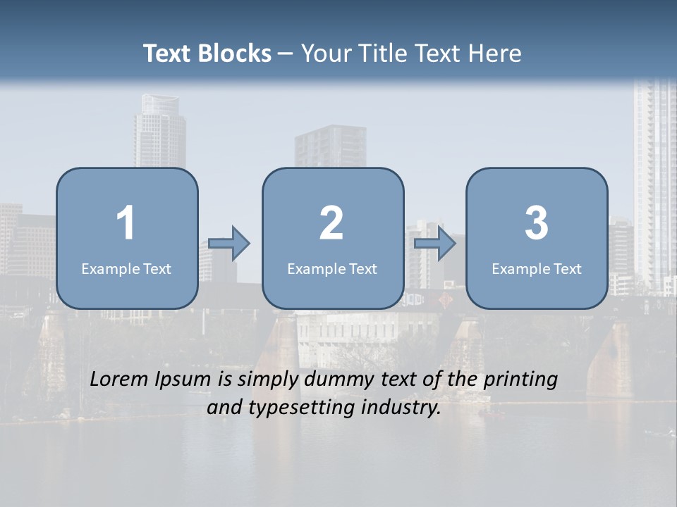 Sxsw Festival Colorado River PowerPoint Template