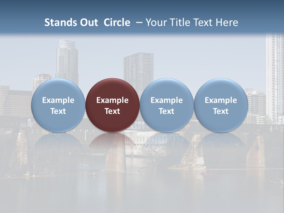 Sxsw Festival Colorado River PowerPoint Template