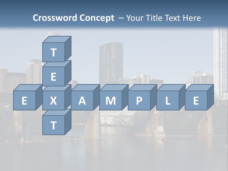 Sxsw Festival Colorado River PowerPoint Template