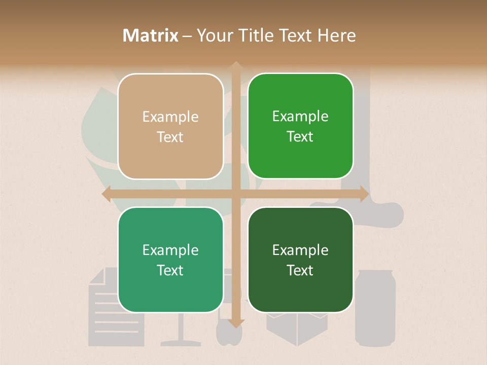Symbol Sign Plastic PowerPoint Template