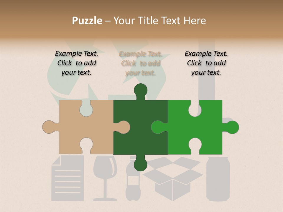 Symbol Sign Plastic PowerPoint Template