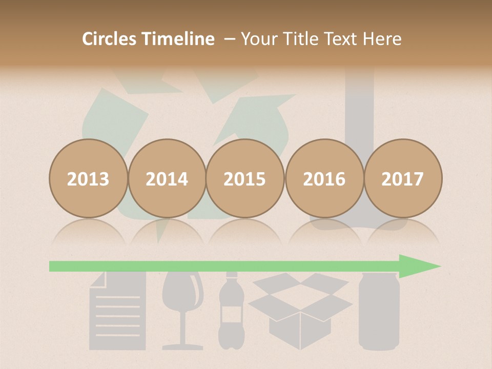 Symbol Sign Plastic PowerPoint Template