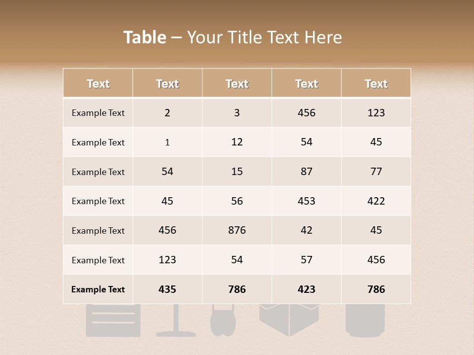 Symbol Sign Plastic PowerPoint Template