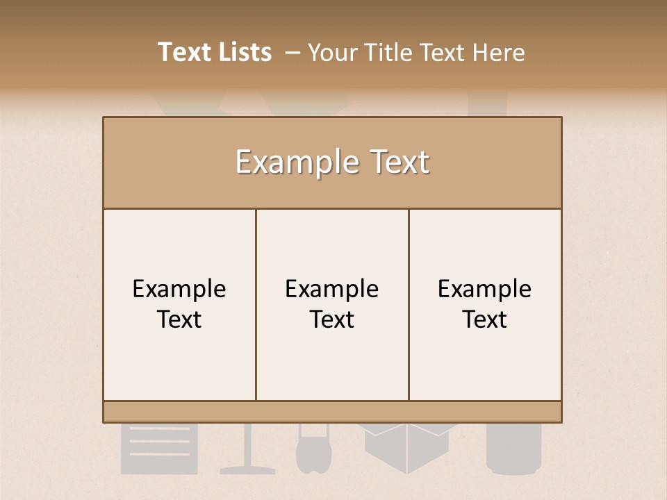 Symbol Sign Plastic PowerPoint Template
