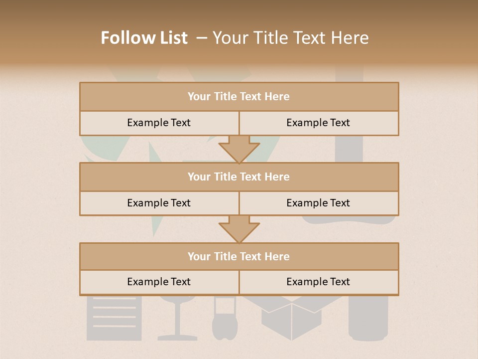 Symbol Sign Plastic PowerPoint Template