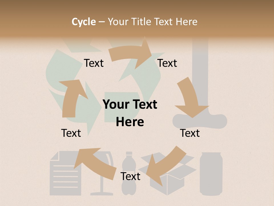 Symbol Sign Plastic PowerPoint Template