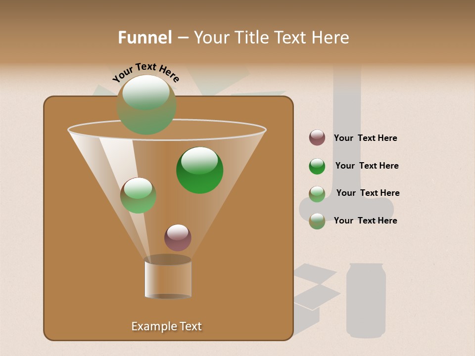 Symbol Sign Plastic PowerPoint Template