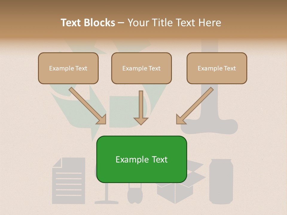 Symbol Sign Plastic PowerPoint Template