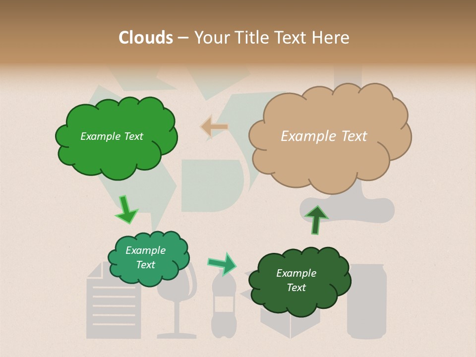 Symbol Sign Plastic PowerPoint Template