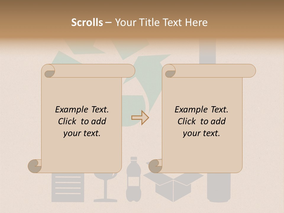 Symbol Sign Plastic PowerPoint Template