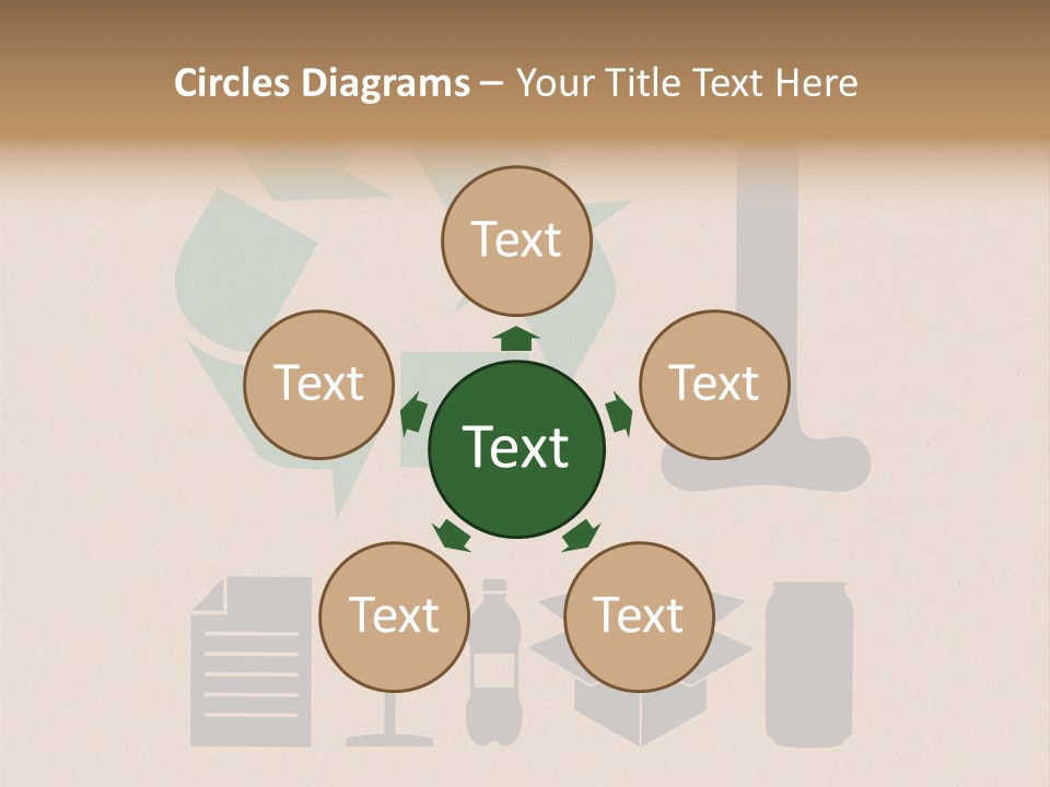 Symbol Sign Plastic PowerPoint Template