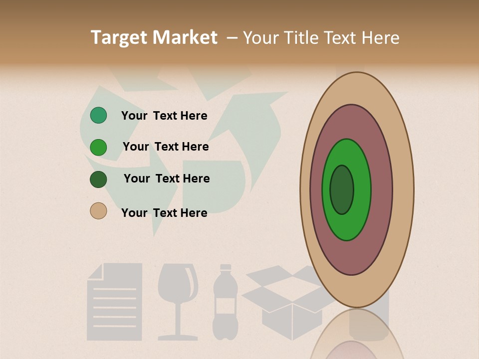 Symbol Sign Plastic PowerPoint Template