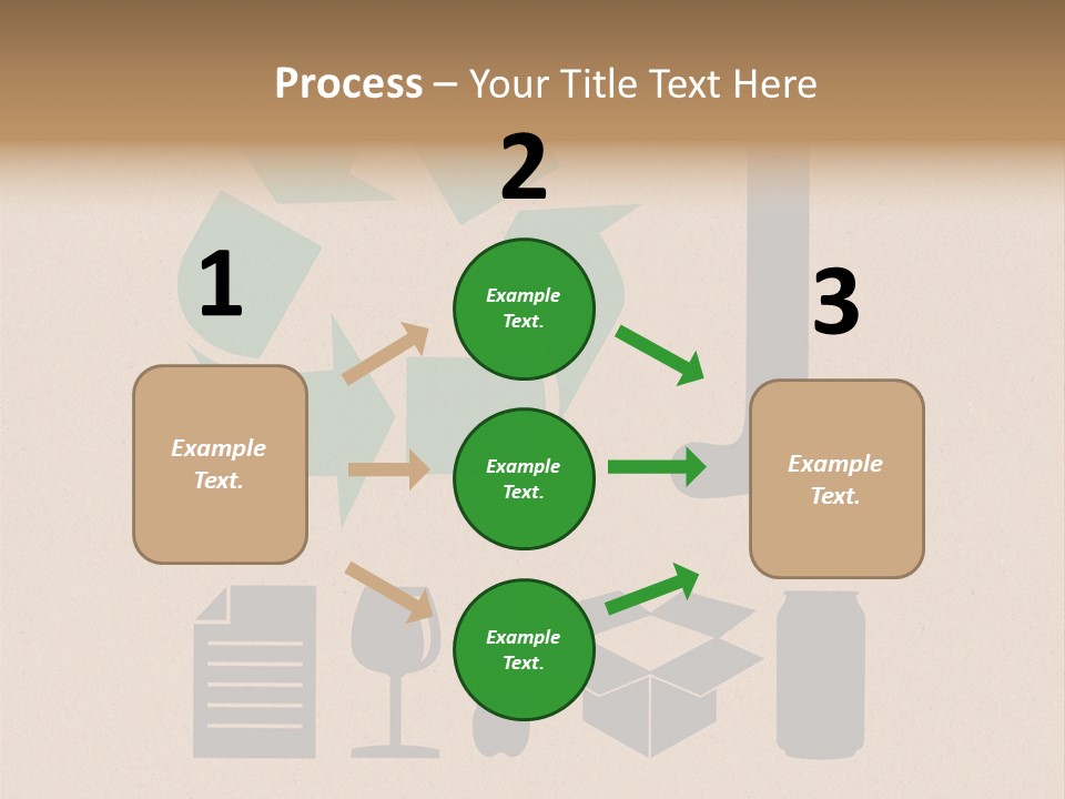 Symbol Sign Plastic PowerPoint Template