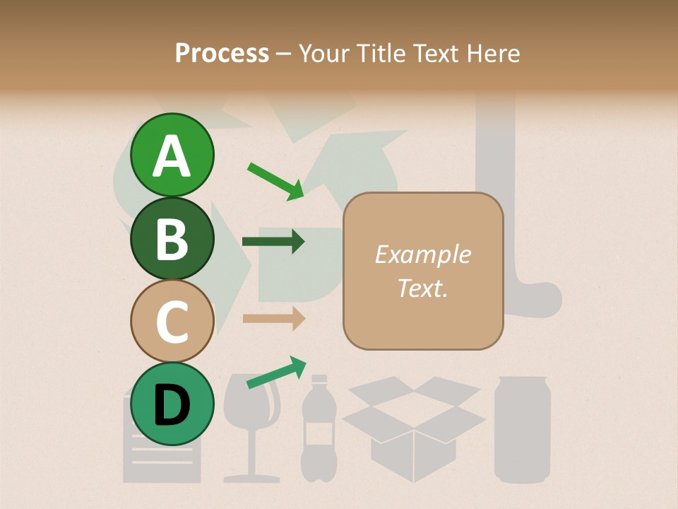 Symbol Sign Plastic PowerPoint Template