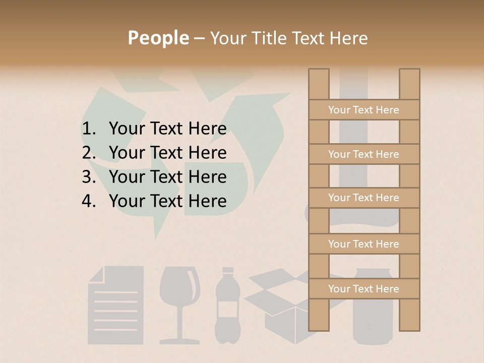 Symbol Sign Plastic PowerPoint Template