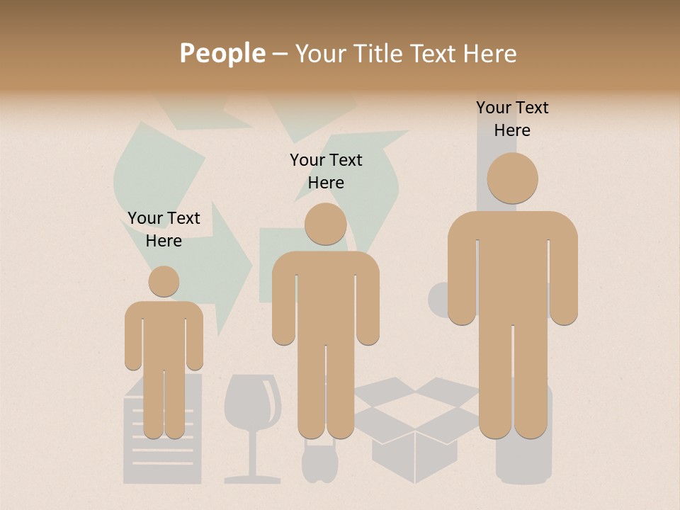 Symbol Sign Plastic PowerPoint Template