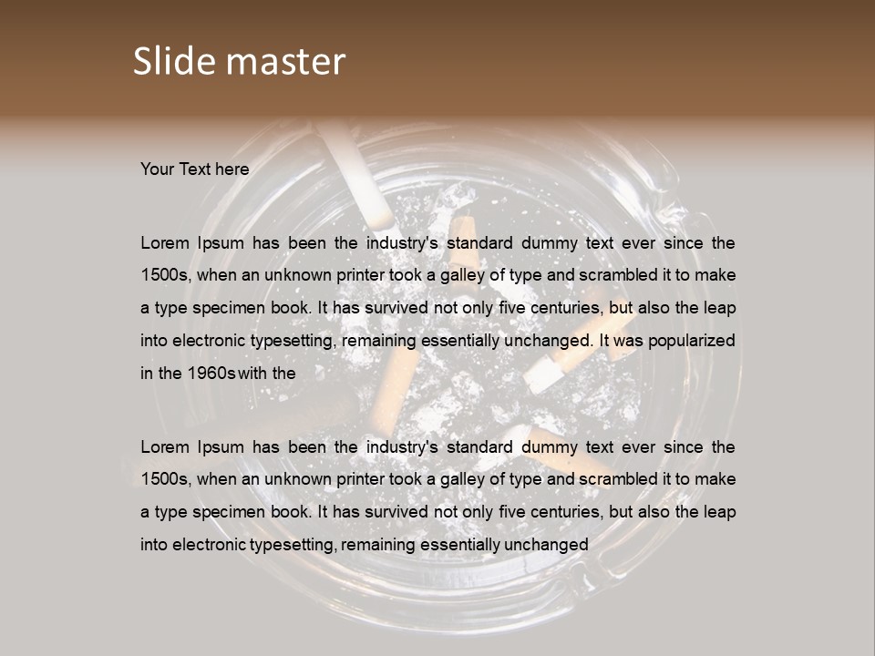 Risk Dangerous Background PowerPoint Template