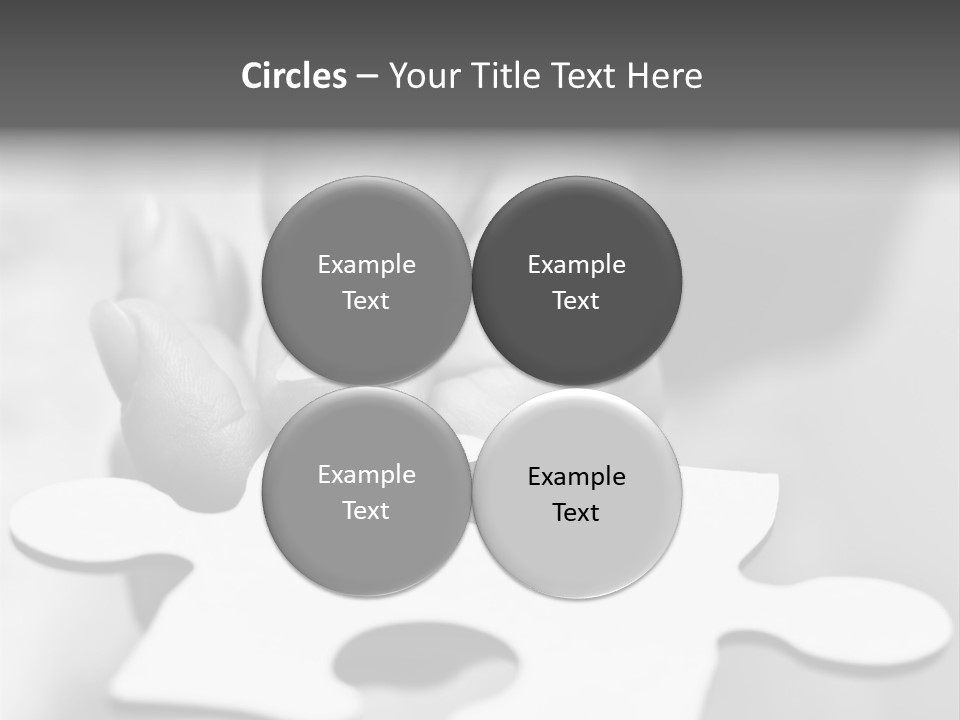 Assemble Problem Puzzle PowerPoint Template
