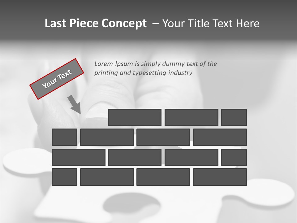 Assemble Problem Puzzle PowerPoint Template