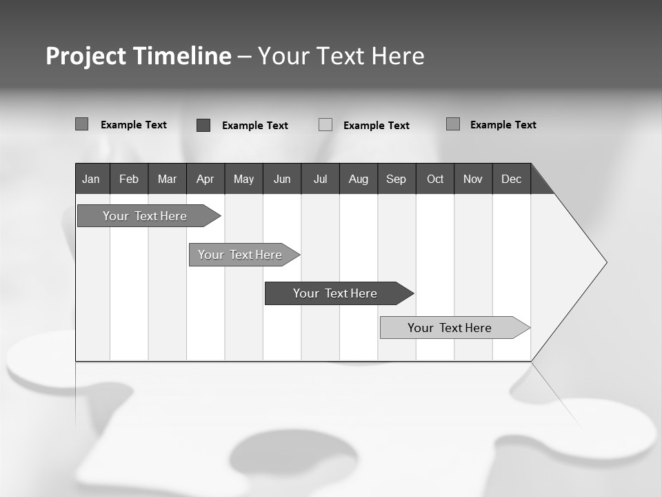 Assemble Problem Puzzle PowerPoint Template