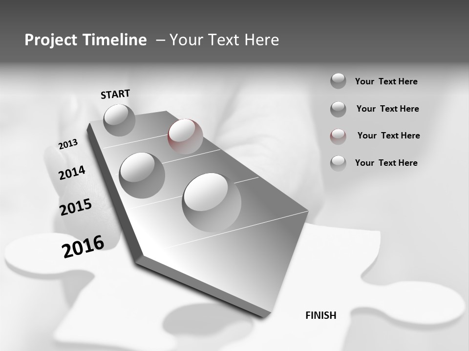 Assemble Problem Puzzle PowerPoint Template