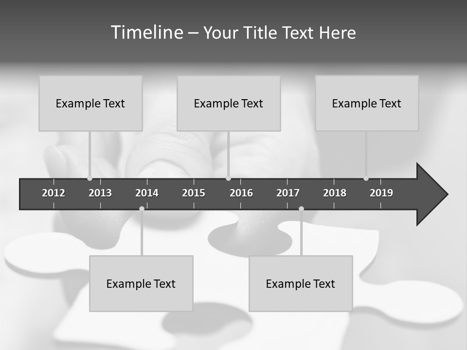 Assemble Problem Puzzle PowerPoint Template